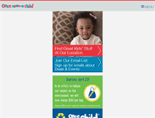 Tablet Screenshot of onceuponachildkitchener.com